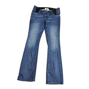 Isabel Maternity Ingrid & Isabel Jeans Womens 4 Blue Medium Wash Skinny Bootcut